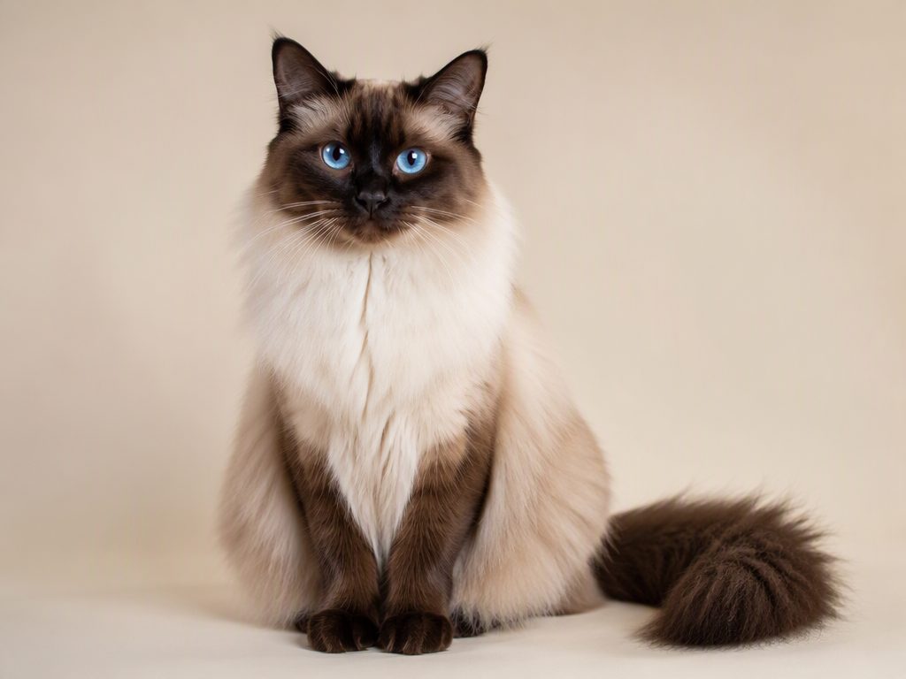 Balinese — cat breed guide Australia, studio portrait by Zookie Pets