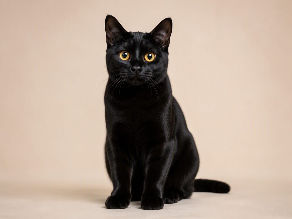 Bombay — cat breed guide Australia, studio portrait by Zookie Pets