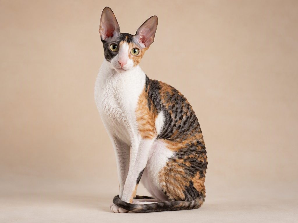 Cornish Rex — cat breed guide Australia, studio portrait by Zookie Pets