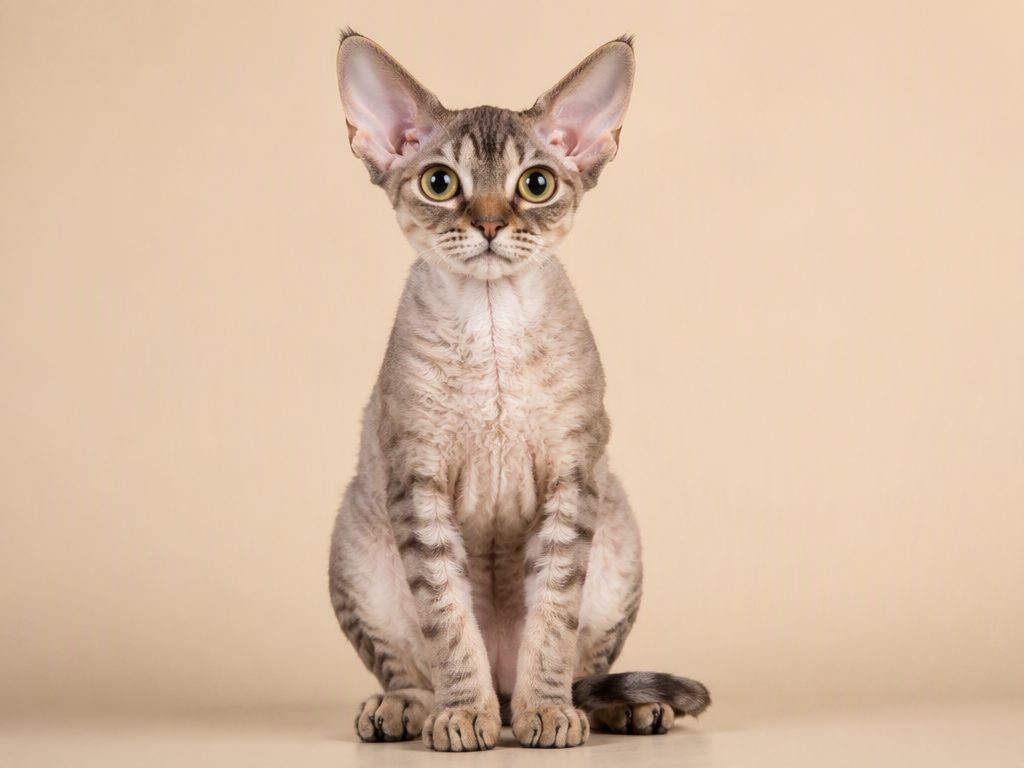 Devon Rex — cat breed guide Australia, studio portrait by Zookie Pets