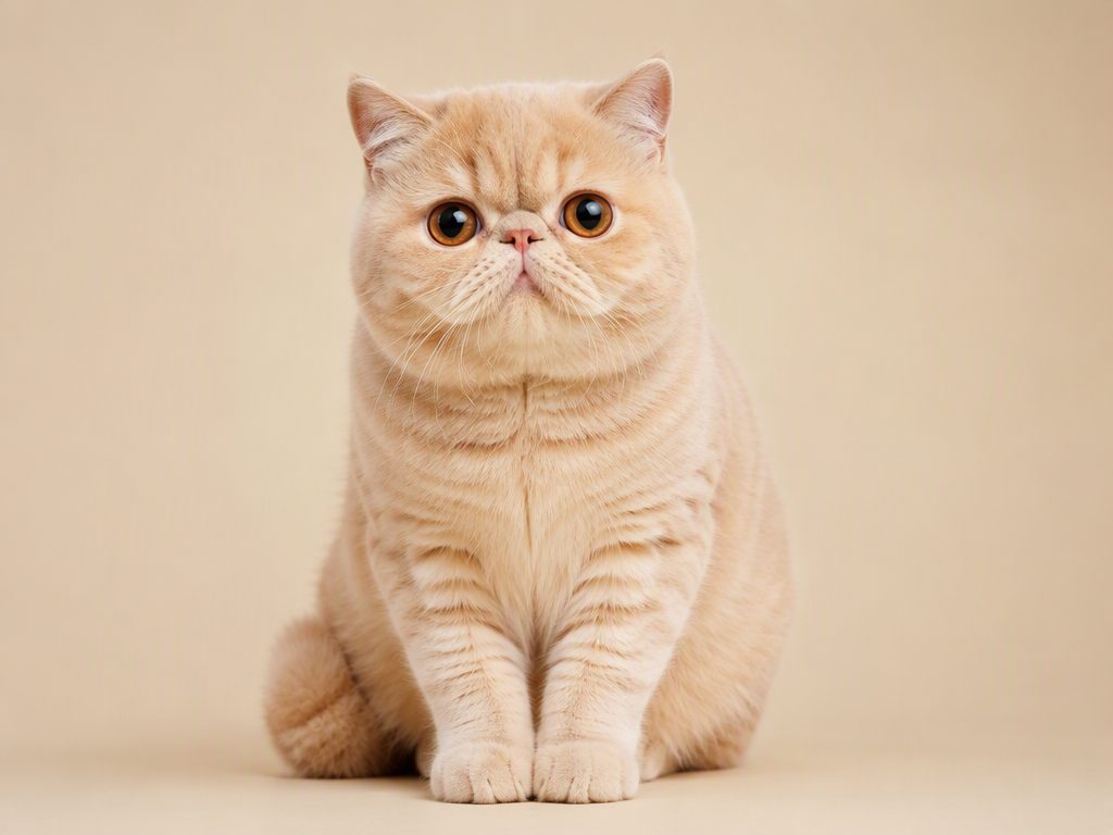 Exotic Shorthair — cat breed guide Australia, studio portrait by Zookie Pets