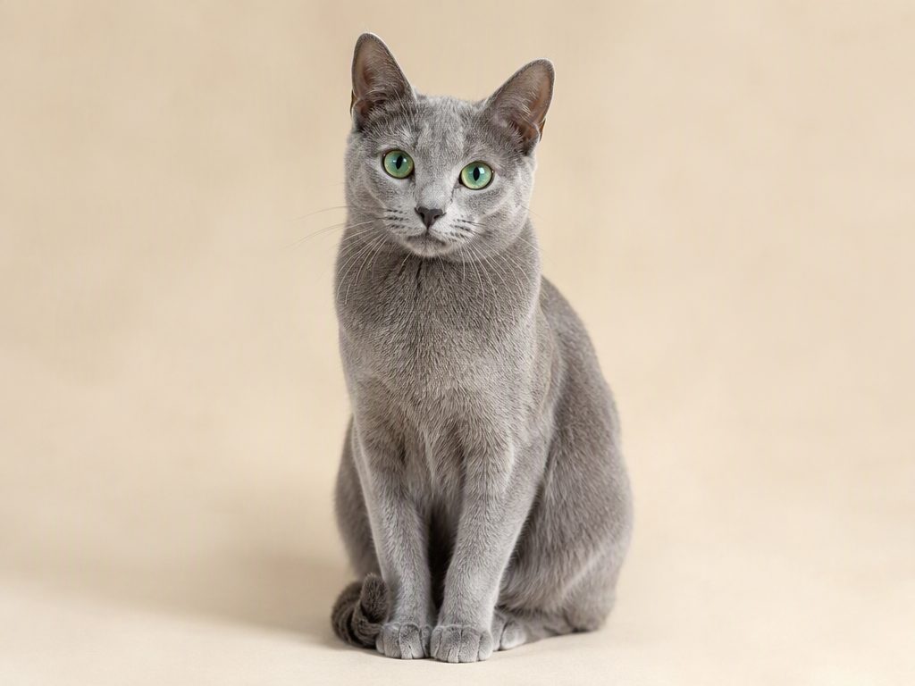 Korat — cat breed guide Australia, studio portrait by Zookie Pets