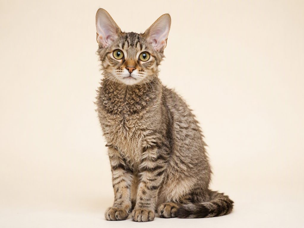 LaPerm — cat breed guide Australia, studio portrait by Zookie Pets