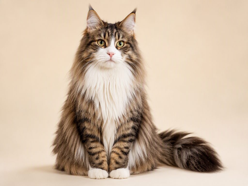 Norwegian Forest Cat — cat breed guide Australia, studio portrait by Zookie Pets