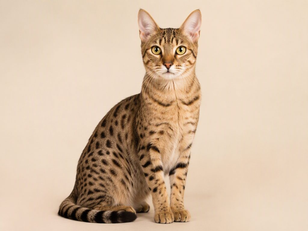 Ocicat — cat breed guide Australia, studio portrait by Zookie Pets