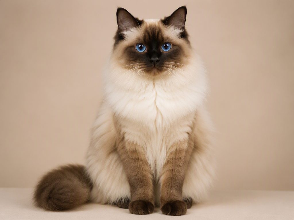 Ragdoll — cat breed guide Australia, studio portrait by Zookie Pets