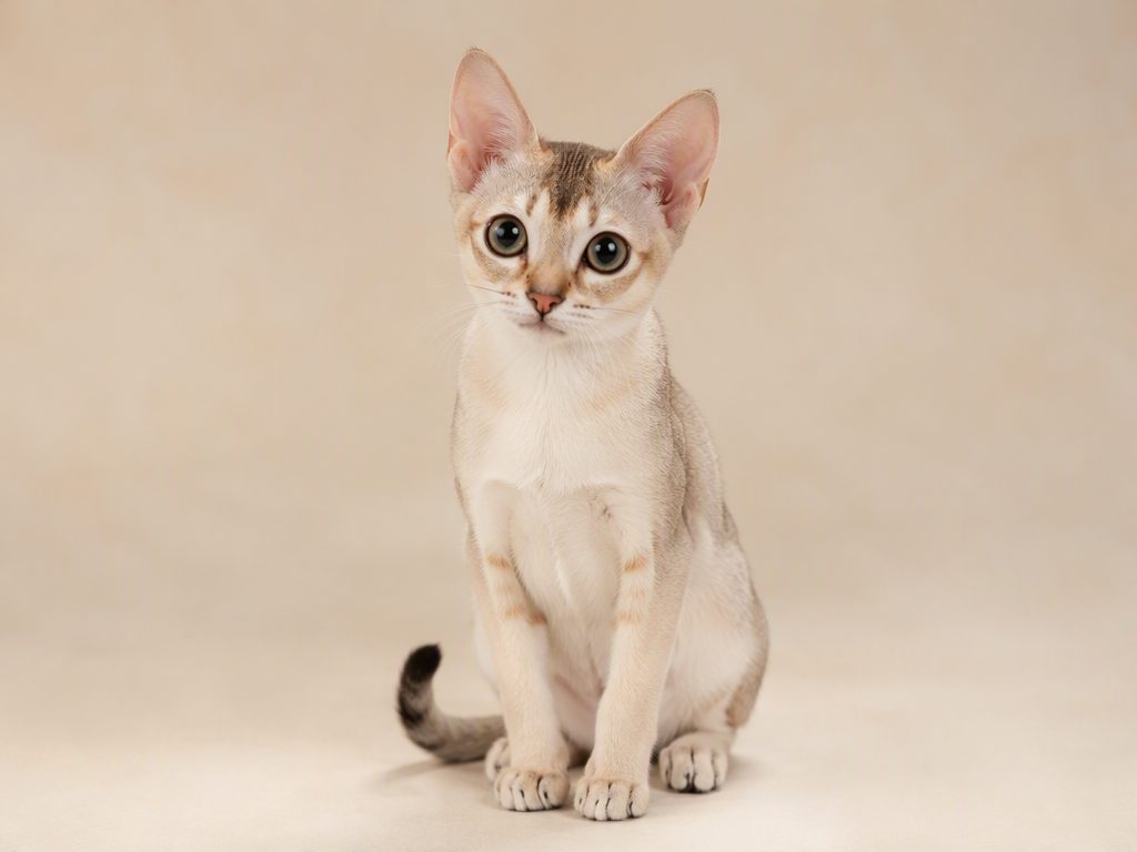 Singapura — cat breed guide Australia, studio portrait by Zookie Pets