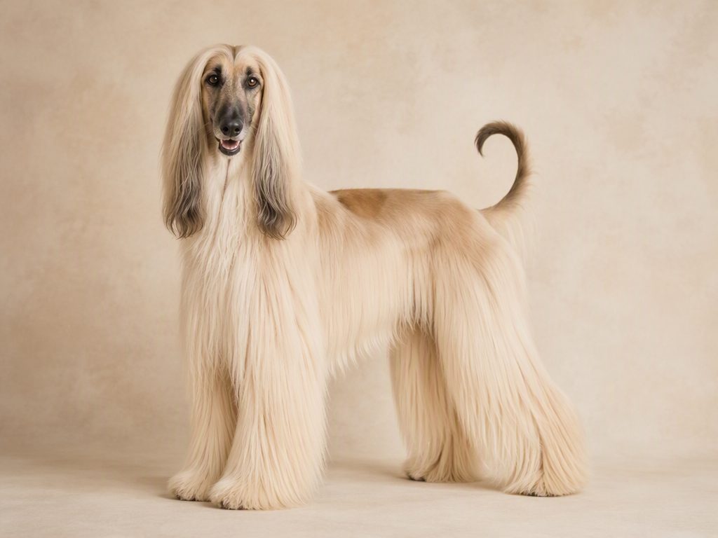 Afghan Hound — dog breed guide Australia, studio portrait by Zookie Pets