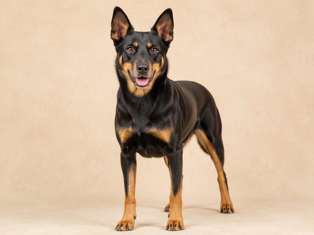 Australian Kelpie — dog breed guide Australia, studio portrait by Zookie Pets