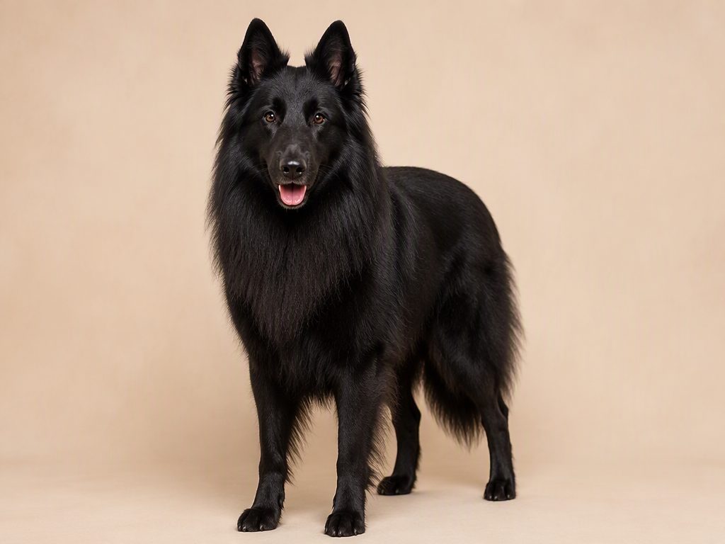 Belgian Shepherd (Groenendael) — dog breed guide Australia, studio portrait by Zookie Pets