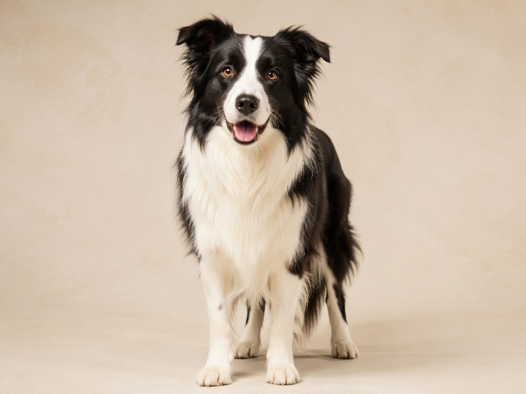 Border Collie — dog breed guide Australia, studio portrait by Zookie Pets