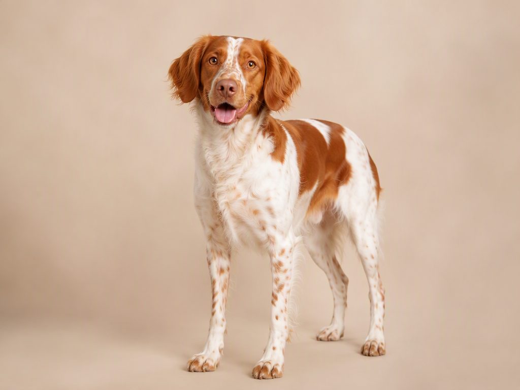Brittany — dog breed guide Australia, studio portrait by Zookie Pets