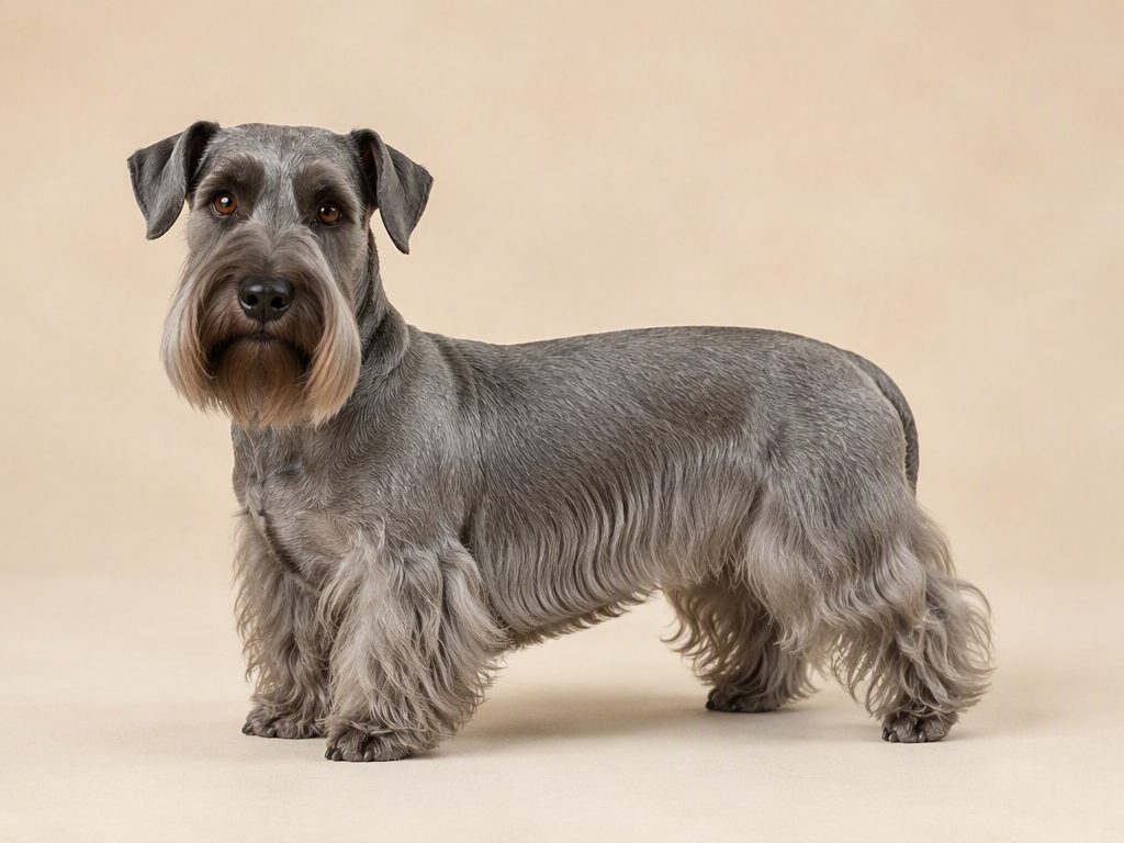 Cesky Terrier — dog breed guide Australia, studio portrait by Zookie Pets