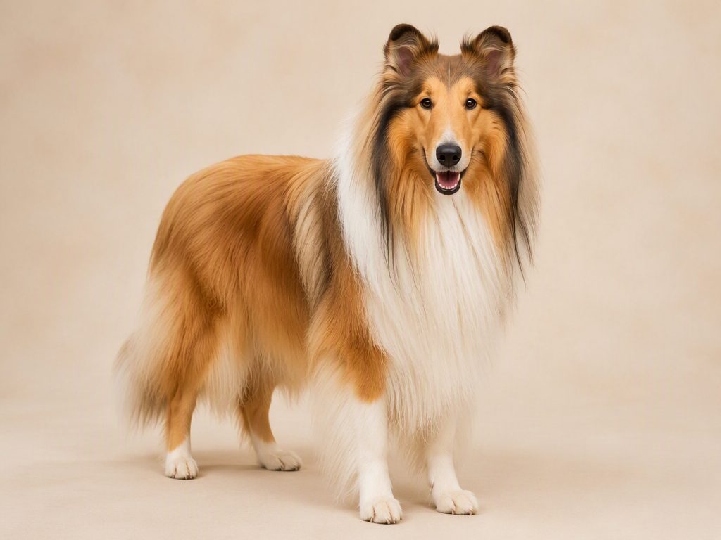 Rough Collie — dog breed guide Australia, studio portrait by Zookie Pets