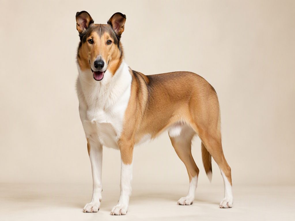 Smooth Collie — dog breed guide Australia, studio portrait by Zookie Pets