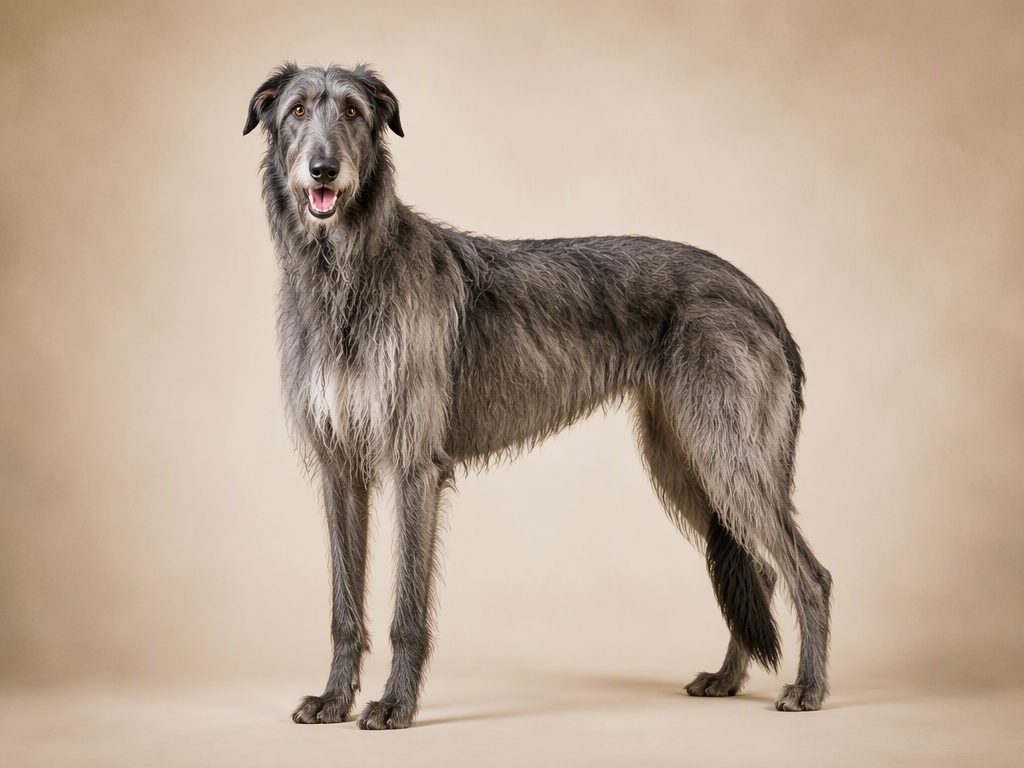 Scottish Deerhound — dog breed guide Australia, studio portrait by Zookie Pets
