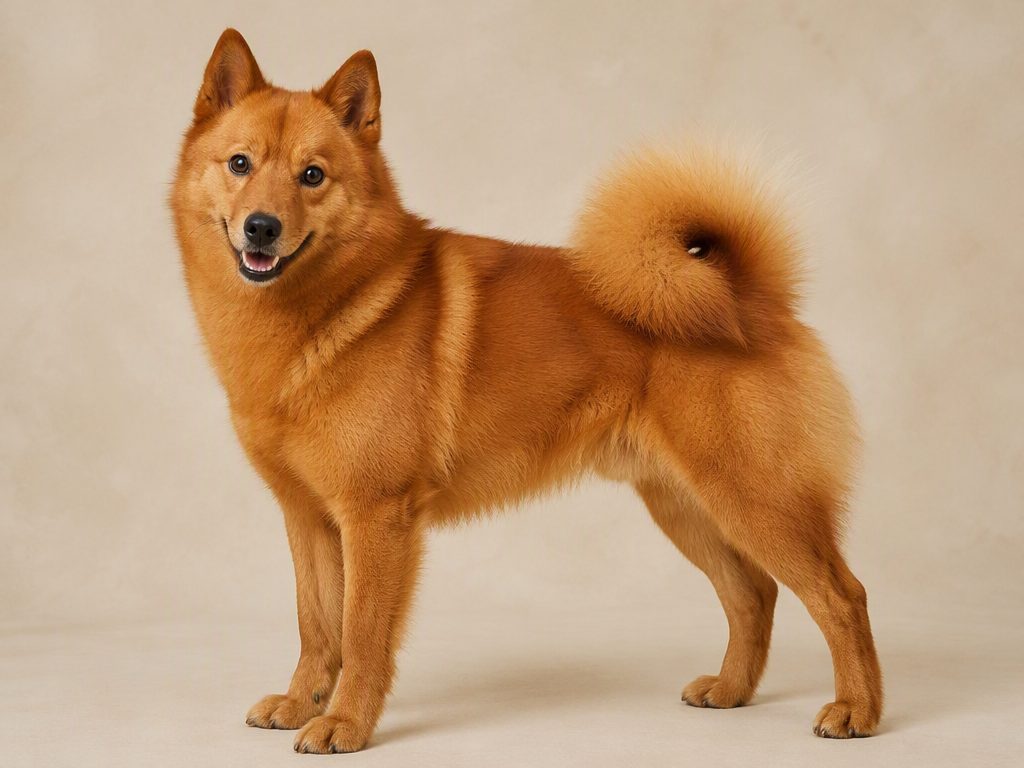 Finnish Spitz — dog breed guide Australia, studio portrait by Zookie Pets
