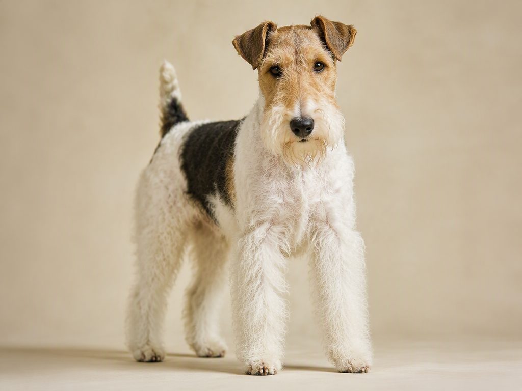 Wire Fox Terrier — dog breed guide Australia, studio portrait by Zookie Pets