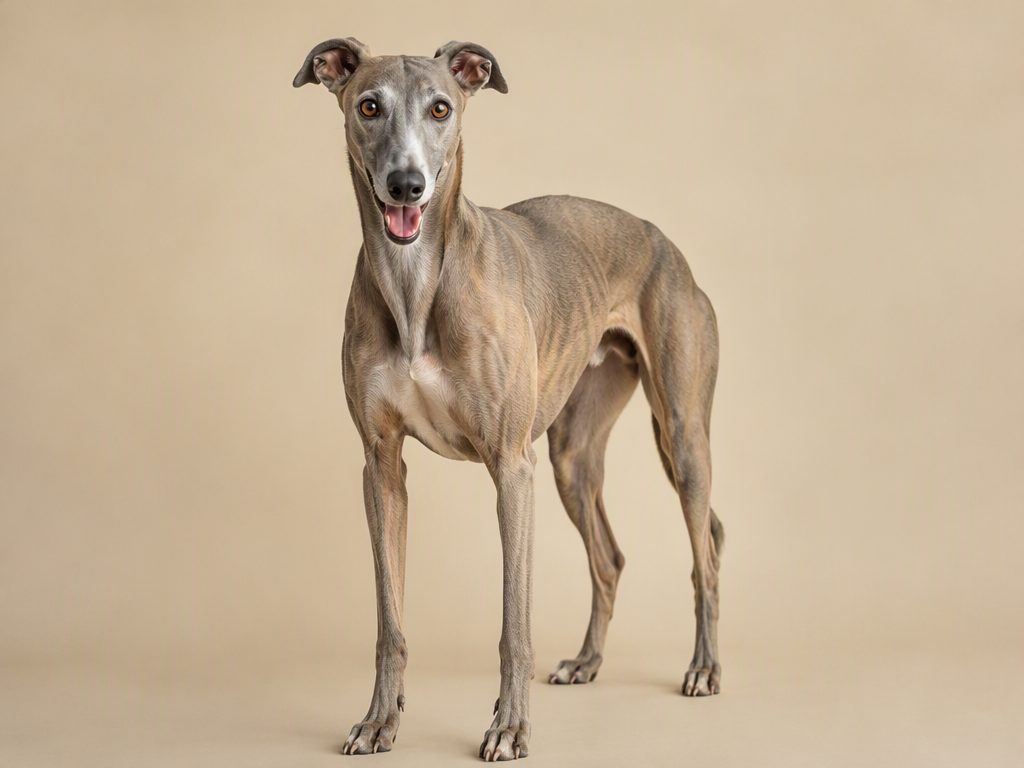 Greyhound — dog breed guide Australia, studio portrait by Zookie Pets