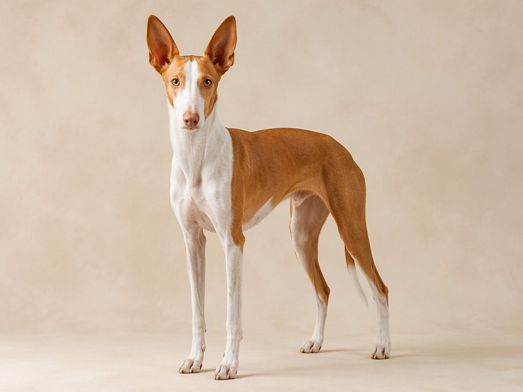 Ibizan Hound — dog breed guide Australia, studio portrait by Zookie Pets
