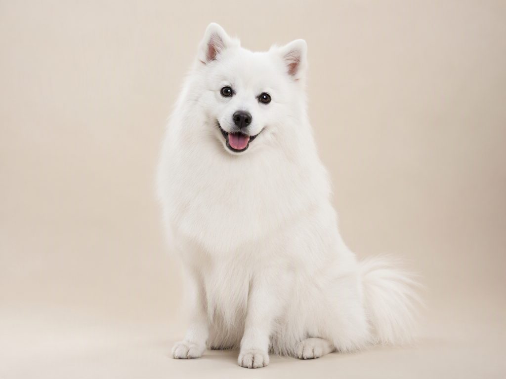 Japanese Spitz — dog breed guide Australia, studio portrait by Zookie Pets