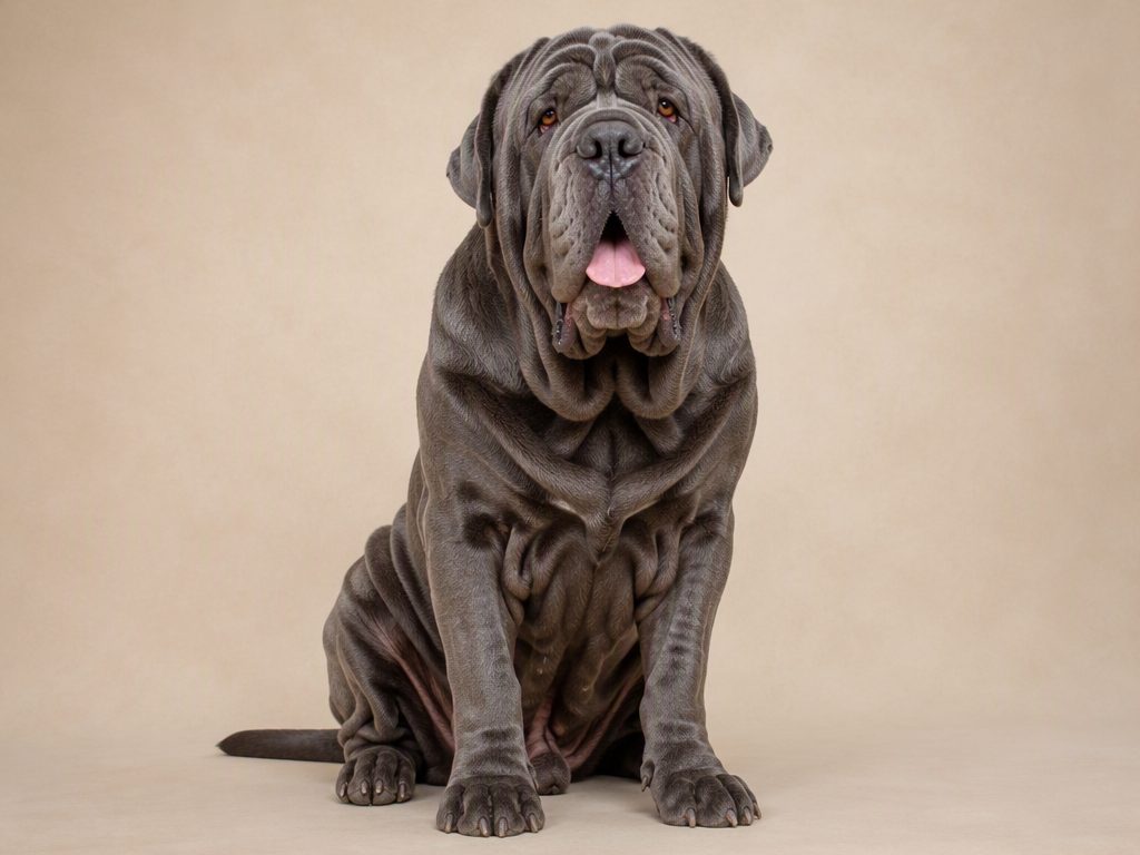 Neapolitan Mastiff — dog breed guide Australia, studio portrait by Zookie Pets