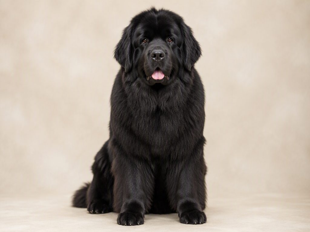 Newfoundland — dog breed guide Australia, studio portrait by Zookie Pets