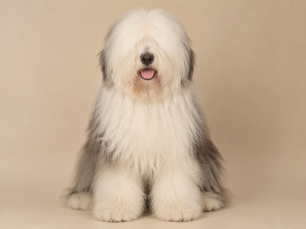 Old English Sheepdog — dog breed guide Australia, studio portrait by Zookie Pets