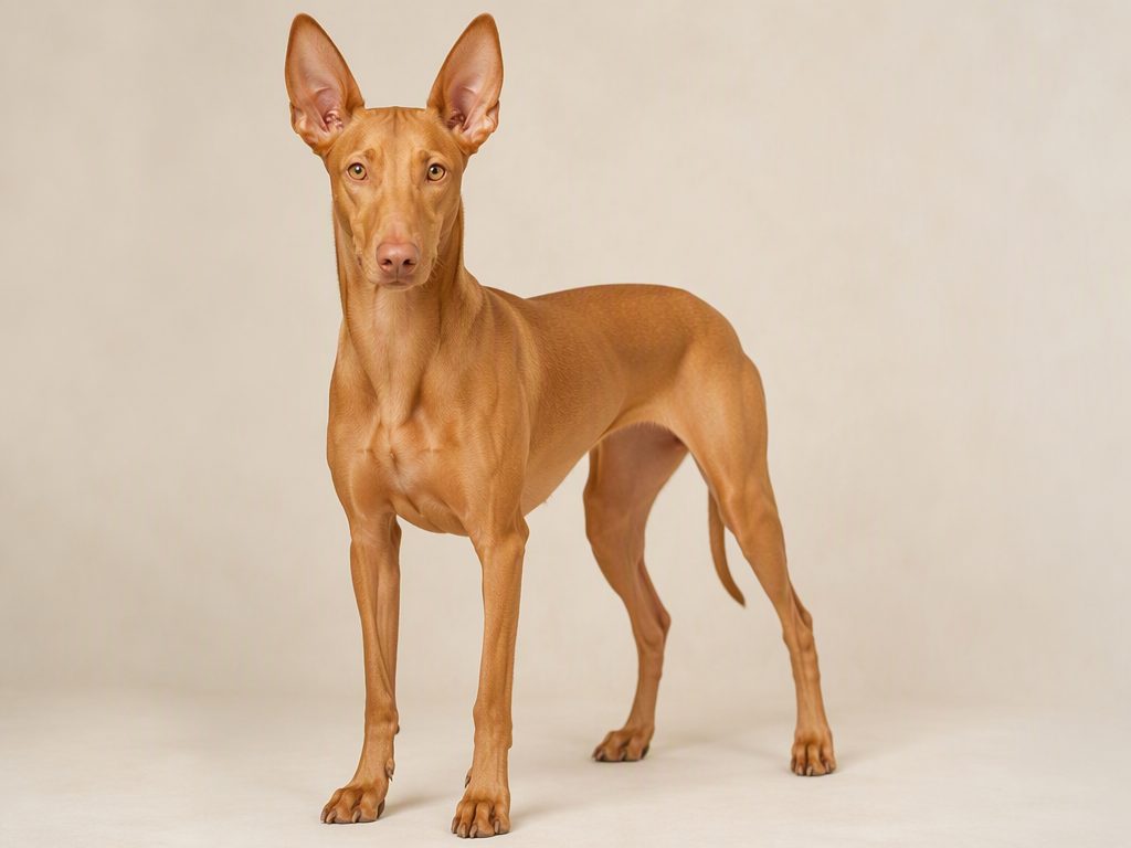 Pharaoh Hound — dog breed guide Australia, studio portrait by Zookie Pets