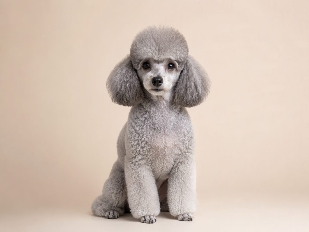Miniature Poodle — dog breed guide Australia, studio portrait by Zookie Pets