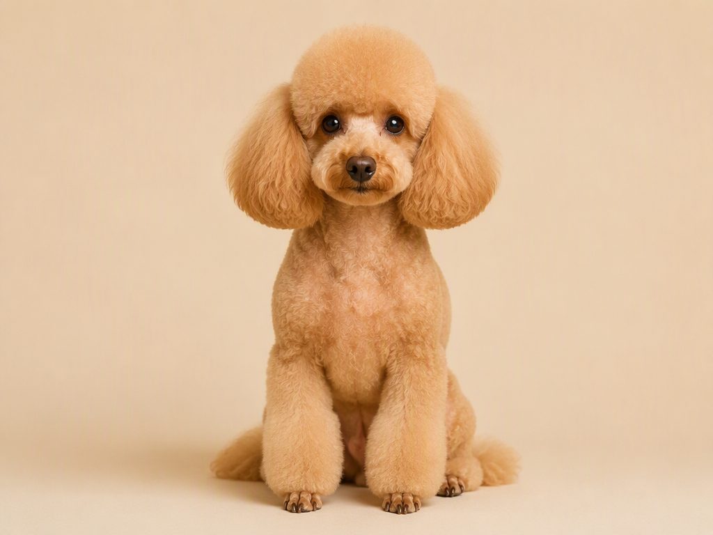 Toy Poodle — dog breed guide Australia, studio portrait by Zookie Pets