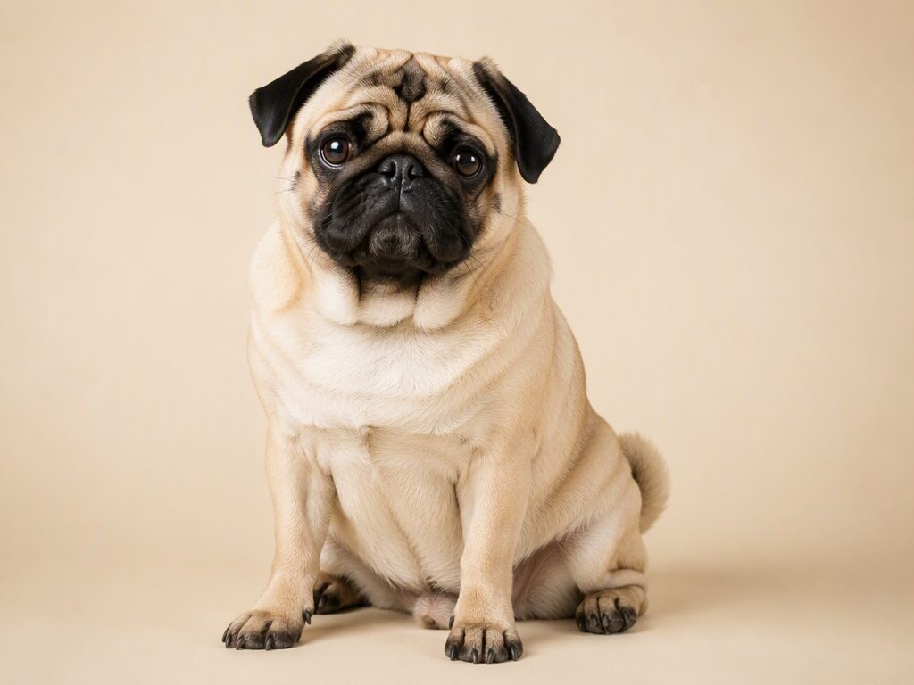Pug — dog breed guide Australia, studio portrait by Zookie Pets
