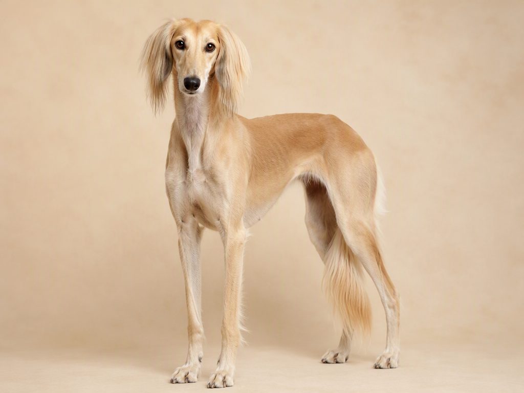 Saluki — dog breed guide Australia, studio portrait by Zookie Pets