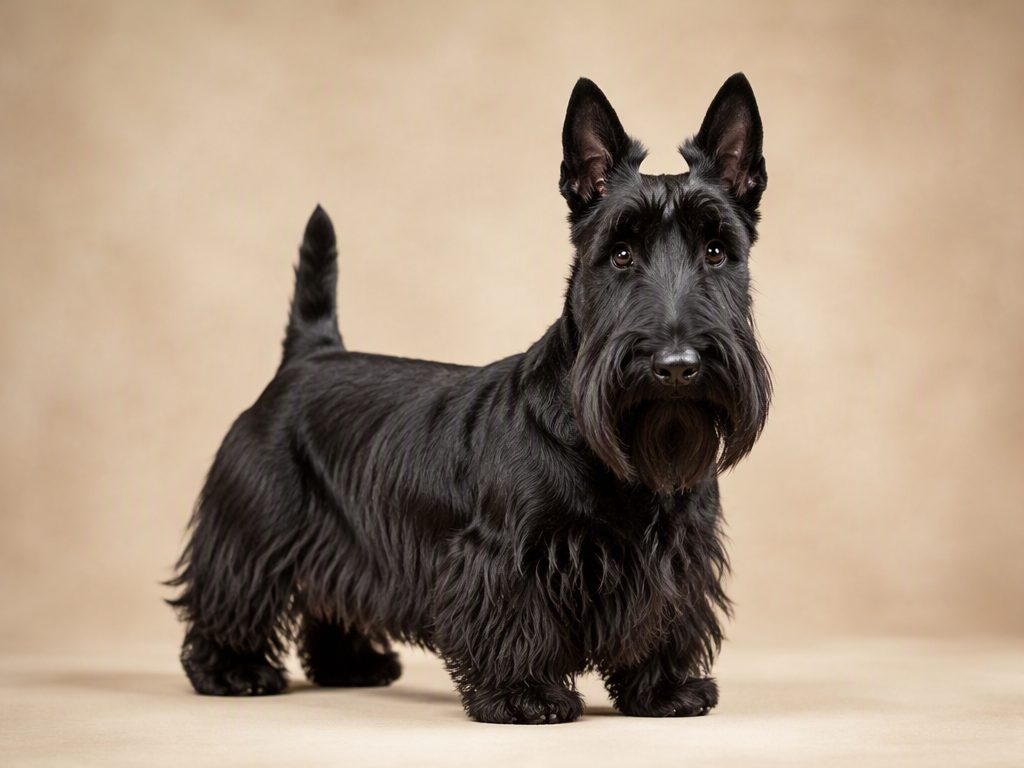 Scottish Terrier — dog breed guide Australia, studio portrait by Zookie Pets