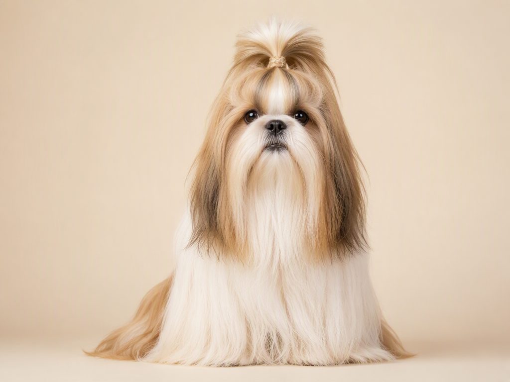 Shih Tzu — dog breed guide Australia, studio portrait by Zookie Pets