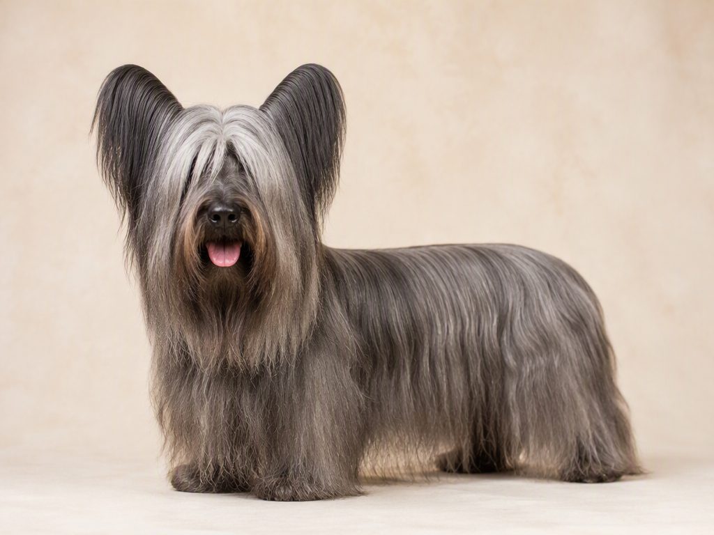 Skye Terrier — dog breed guide Australia, studio portrait by Zookie Pets
