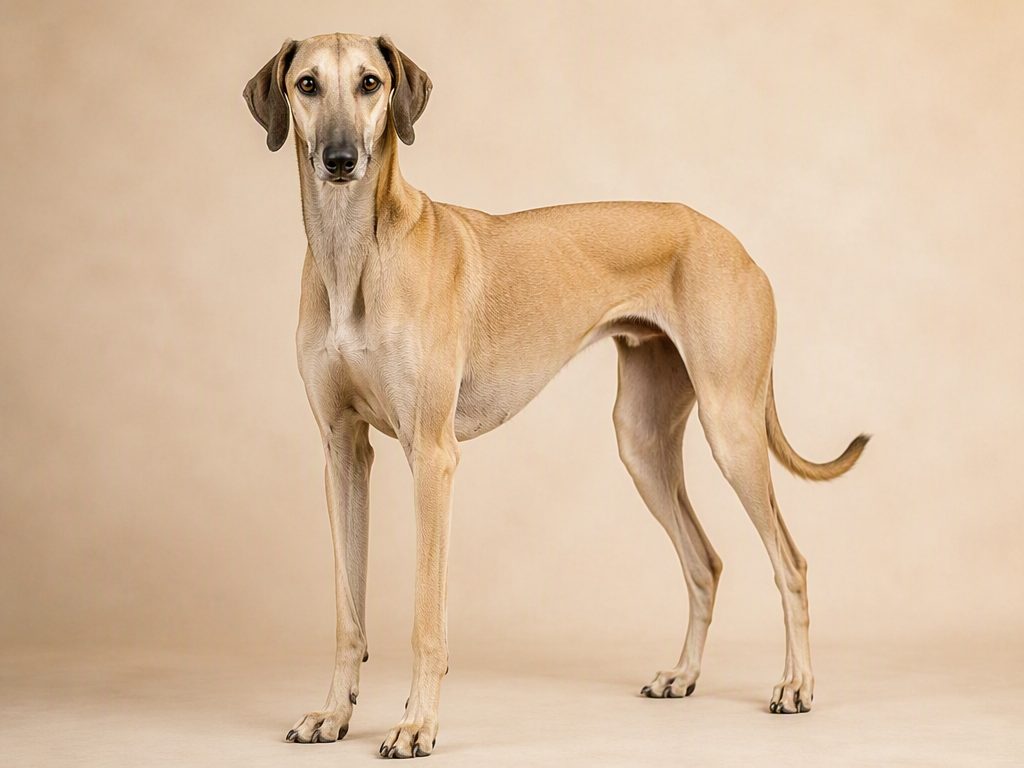 Sloughi — dog breed guide Australia, studio portrait by Zookie Pets