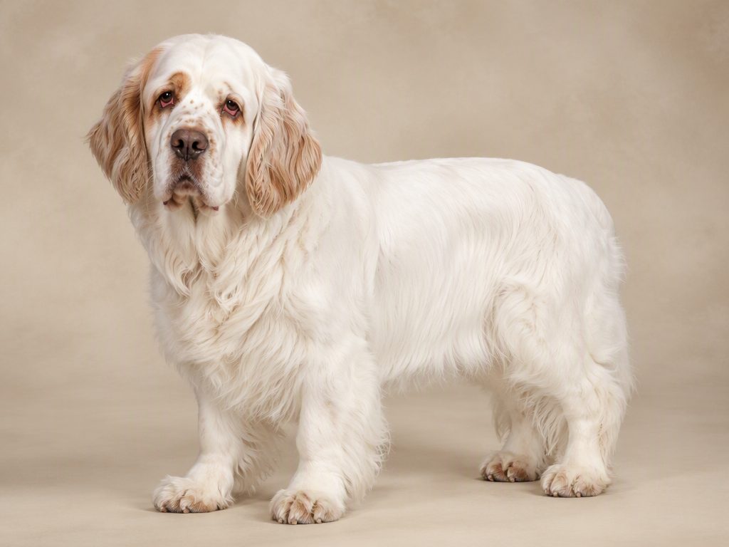 Clumber Spaniel — dog breed guide Australia, studio portrait by Zookie Pets