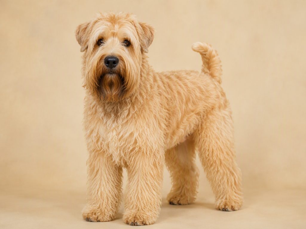 Soft Coated Wheaten Terrier — dog breed guide Australia, studio portrait by Zookie Pets