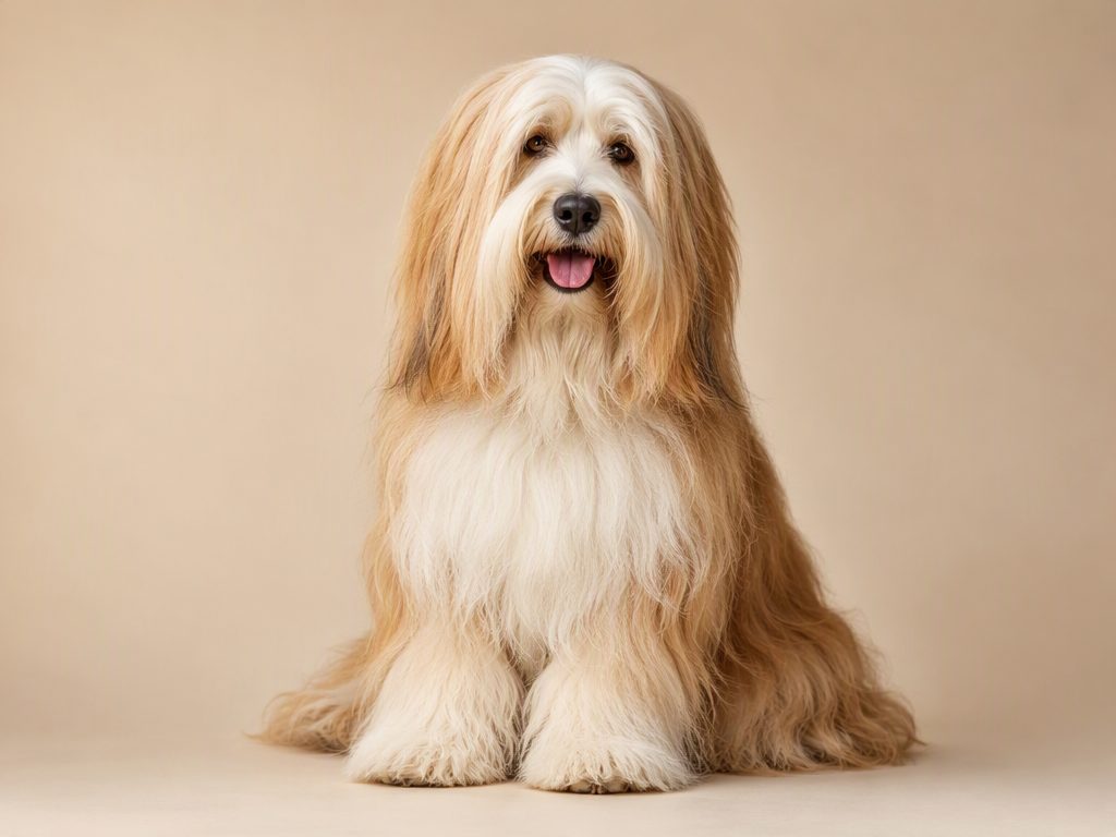 Tibetan Terrier — dog breed guide Australia, studio portrait by Zookie Pets