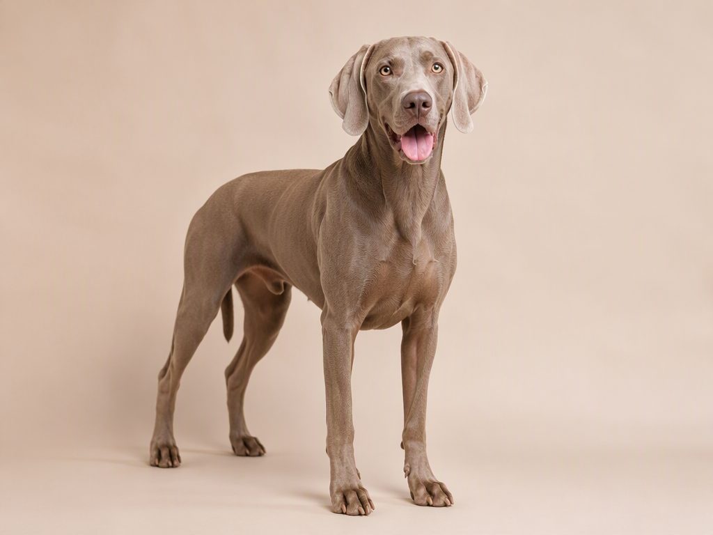 Weimaraner — dog breed guide Australia, studio portrait by Zookie Pets