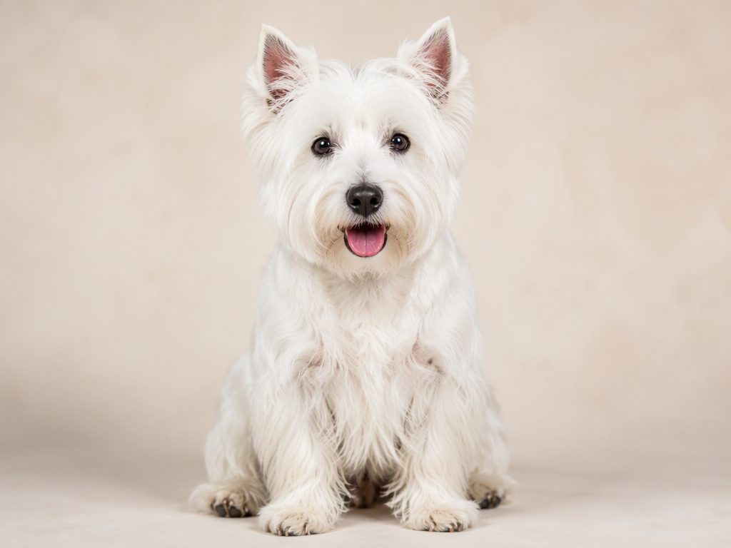 West Highland White Terrier — dog breed guide Australia, studio portrait by Zookie Pets